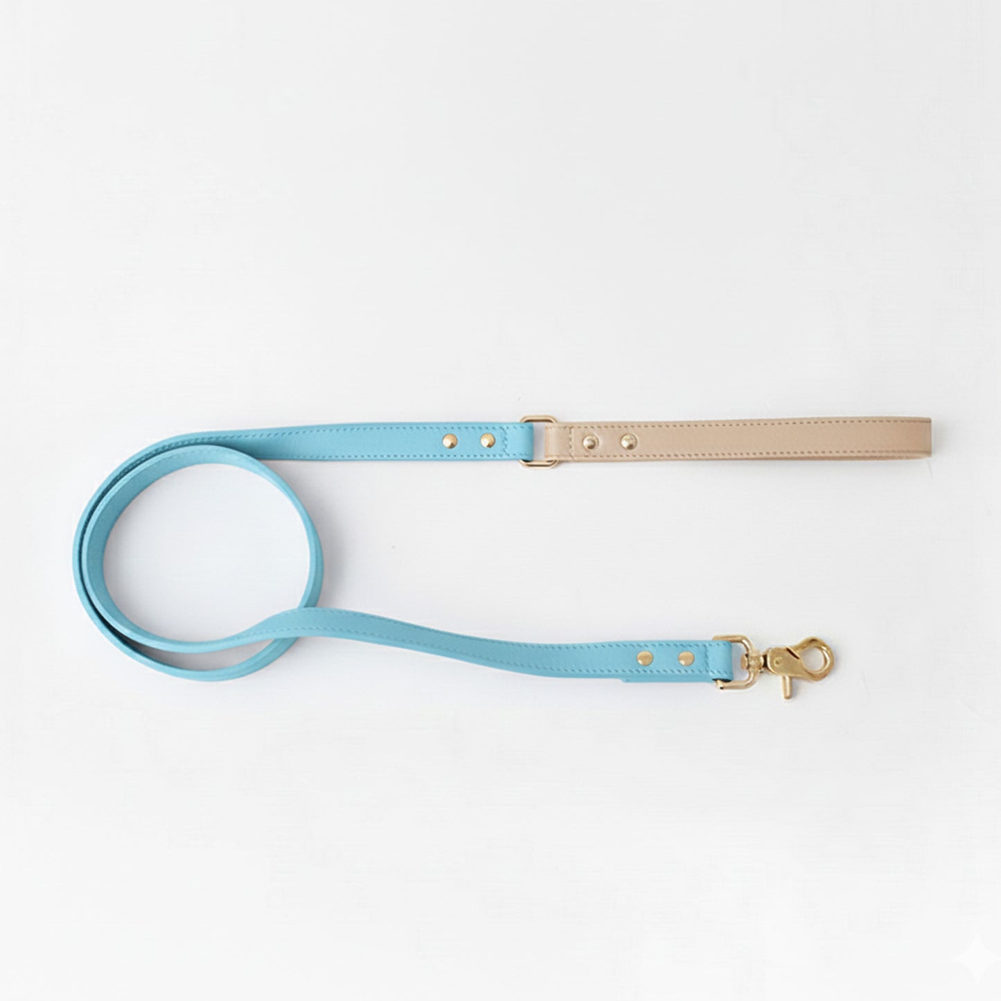 Correa en Cuero Azul