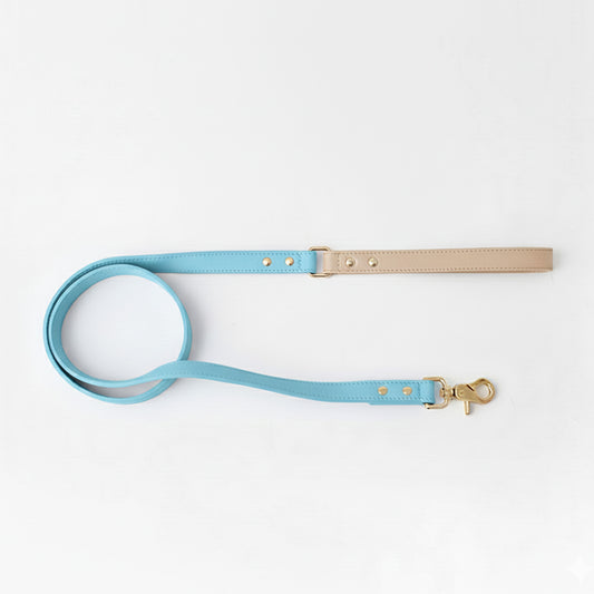 Correa en Cuero Azul