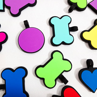 Placas de Identificación en Goma