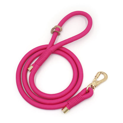 CORREA EN CUERDA FUCSIA