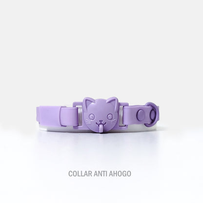 COLLAR CON SUELTE RÁPIDO MORADO