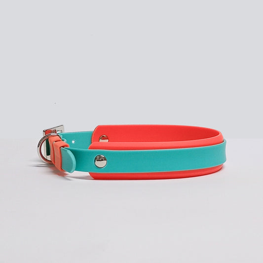Collar Blend Verde Menta - Naranja